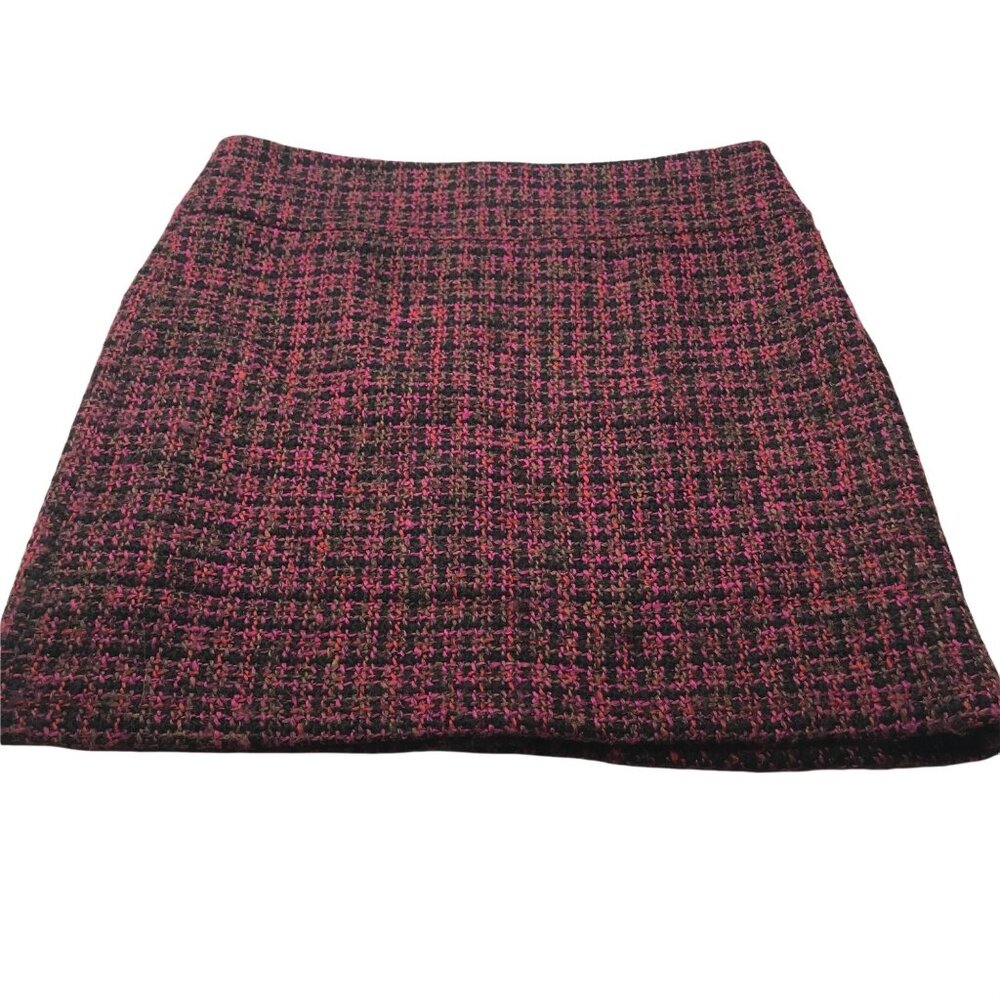 Dahlia Collection Women's Skirt Size 4 Knit Multi Color Gently Used